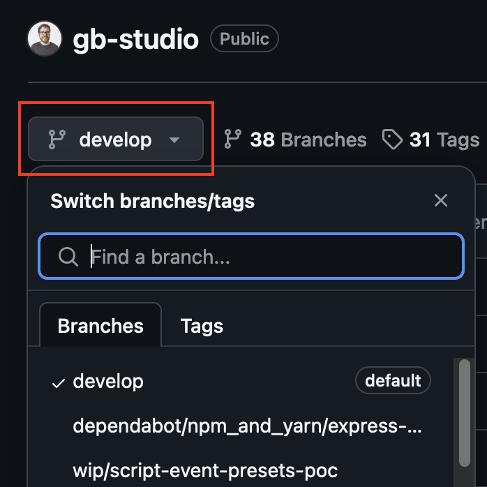 github_develop_branch