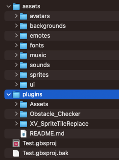 Plugin copy folder path