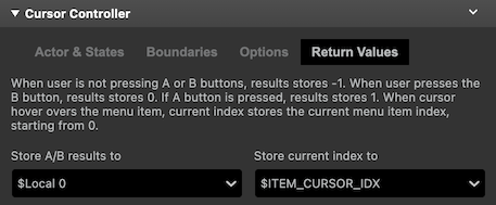 Options Tab